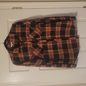 Maurices size 0x flannel button down.